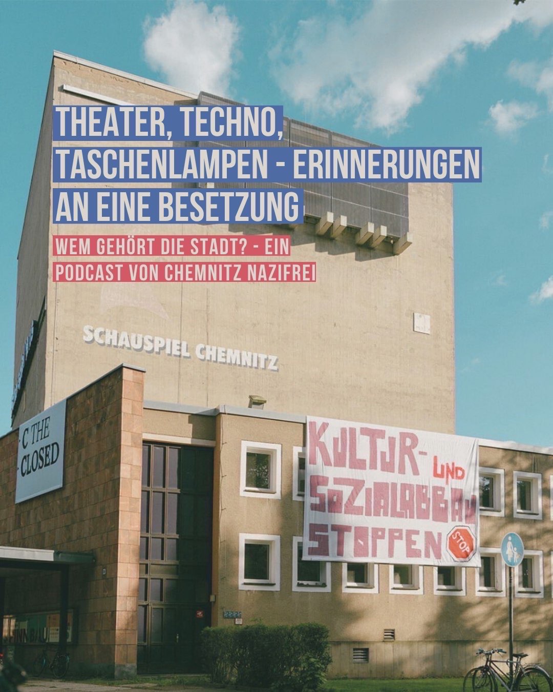 Theater, Techno und Taschenlampen – Erinnerungen an eine Besetzung